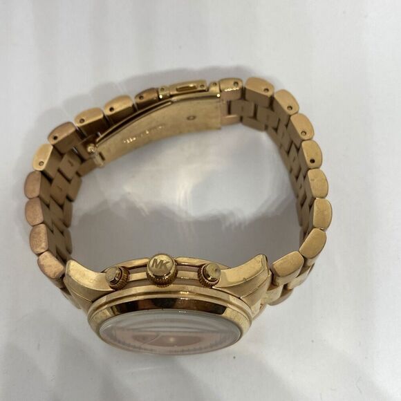 Michael Kors Runway MK5128 Womens Stainless Steel Analog Dial Quartz Watch JK371 - Picture 8 of 12